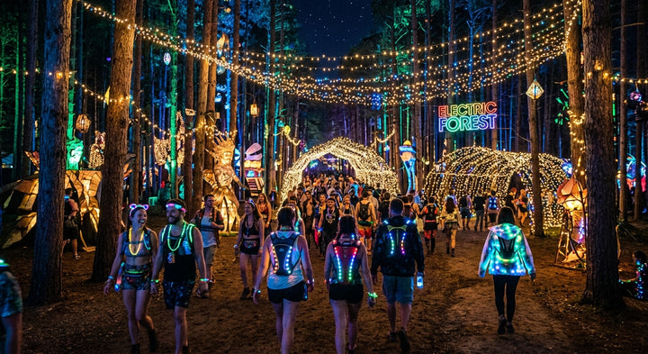 Electric Forest Is Open. Tonight Is the Night Your Belt Does the Work.