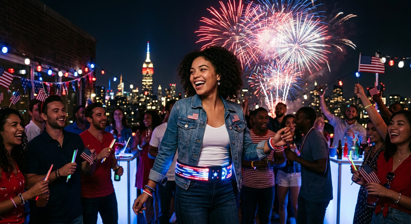 The Fourth of July Hits Different After Dark. Here's Your Glow Outfit Plan.