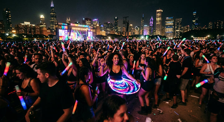 What Actually Reads Well in Lolla's Grant Park Crowds