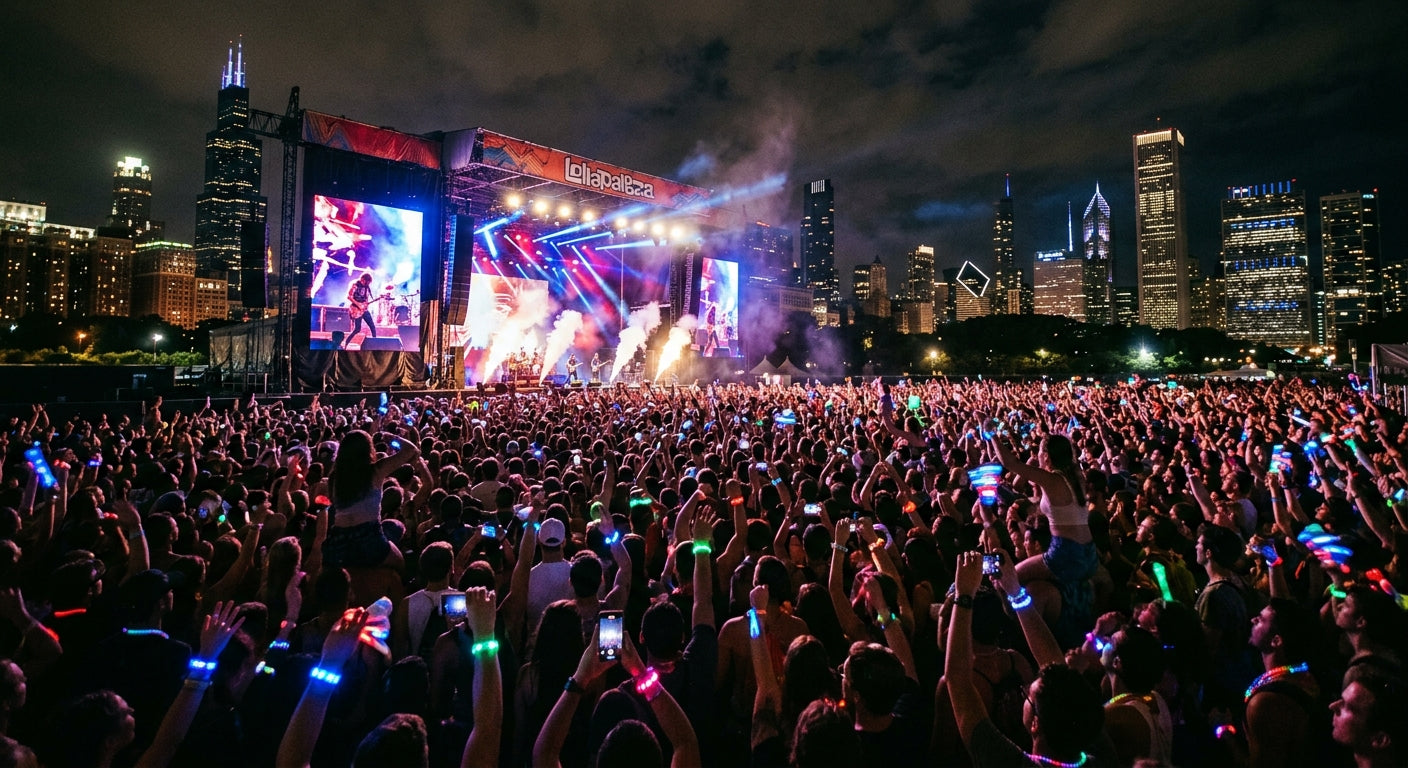 The Lollapalooza Countdown Starts Now. Five Weeks to Pull Your Look Together.