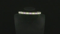 Animated Glow Choker | Light up LED wearable necklace accessory for EDM festivals or raves: burning man, electric forest, etc