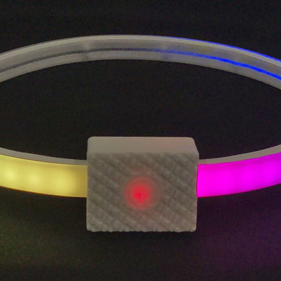 Animated Glow Belt Light Up LED Wearable Belt Accessory - Rainbow 3