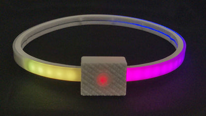 Animated Glow Belt Light Up LED Wearable Belt Accessory - Rainbow 3