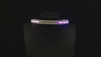 Animated Glow Choker | Light up LED wearable necklace accessory for EDM festivals or raves: burning man, electric forest, etc